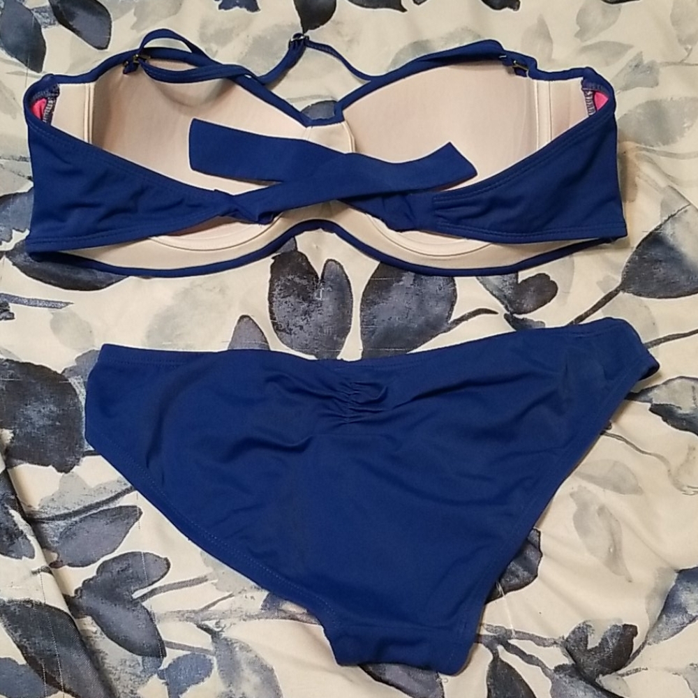 Blue Bikini Bottoms - Picture 2 of 6